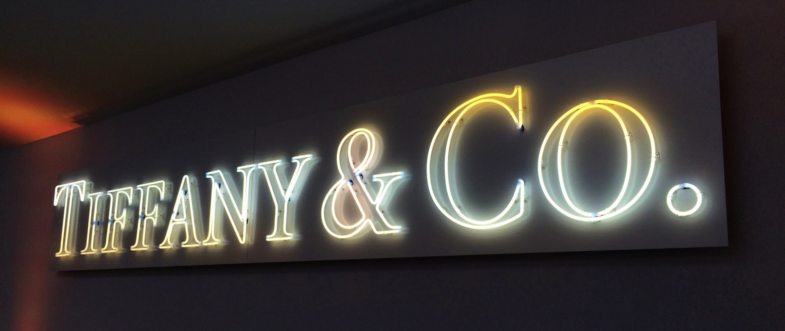 Enseigne Vintage en tube Neon de Tiffany & Co.