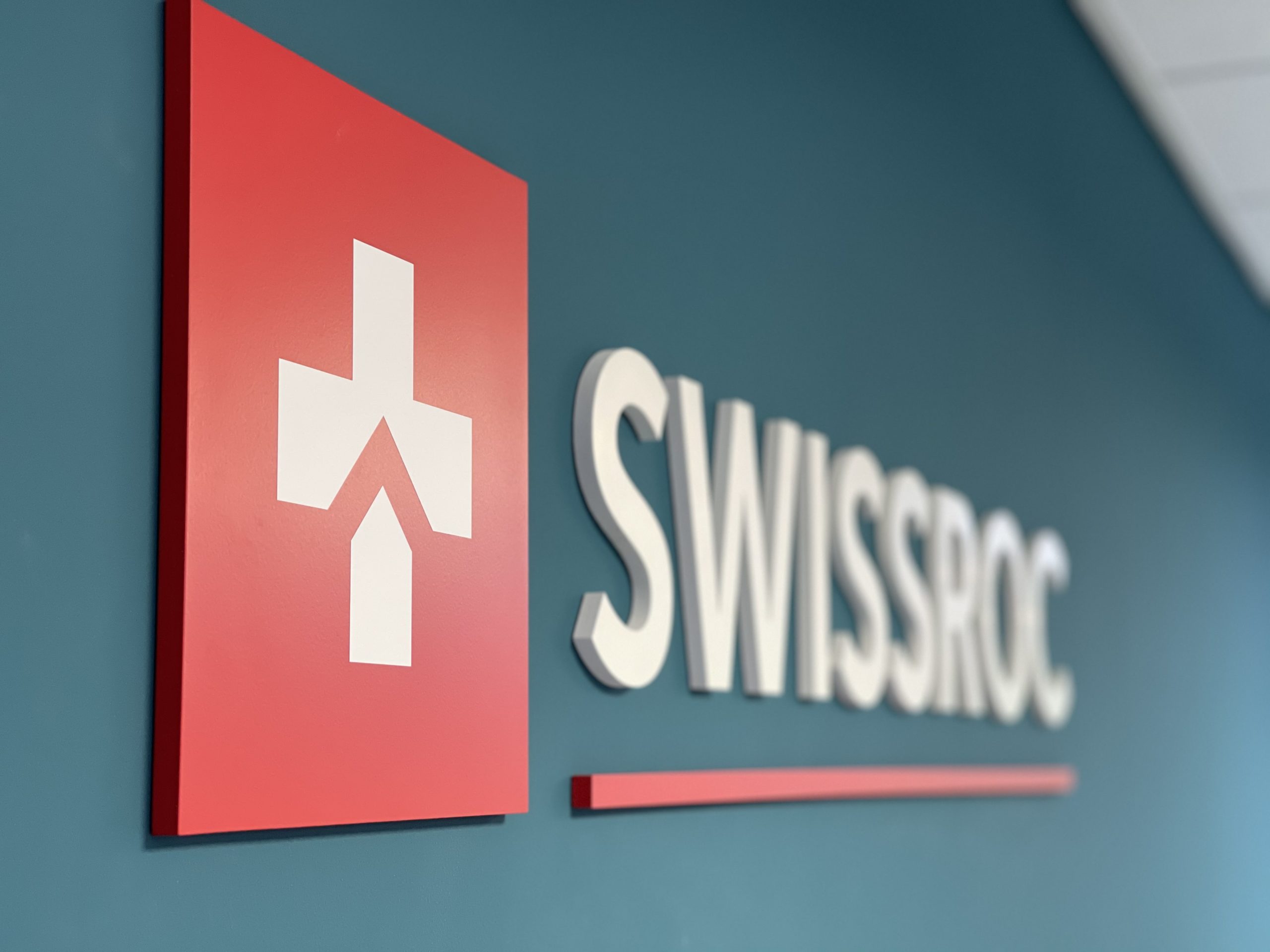 Signalétique interne de Swissroc à Lausanne