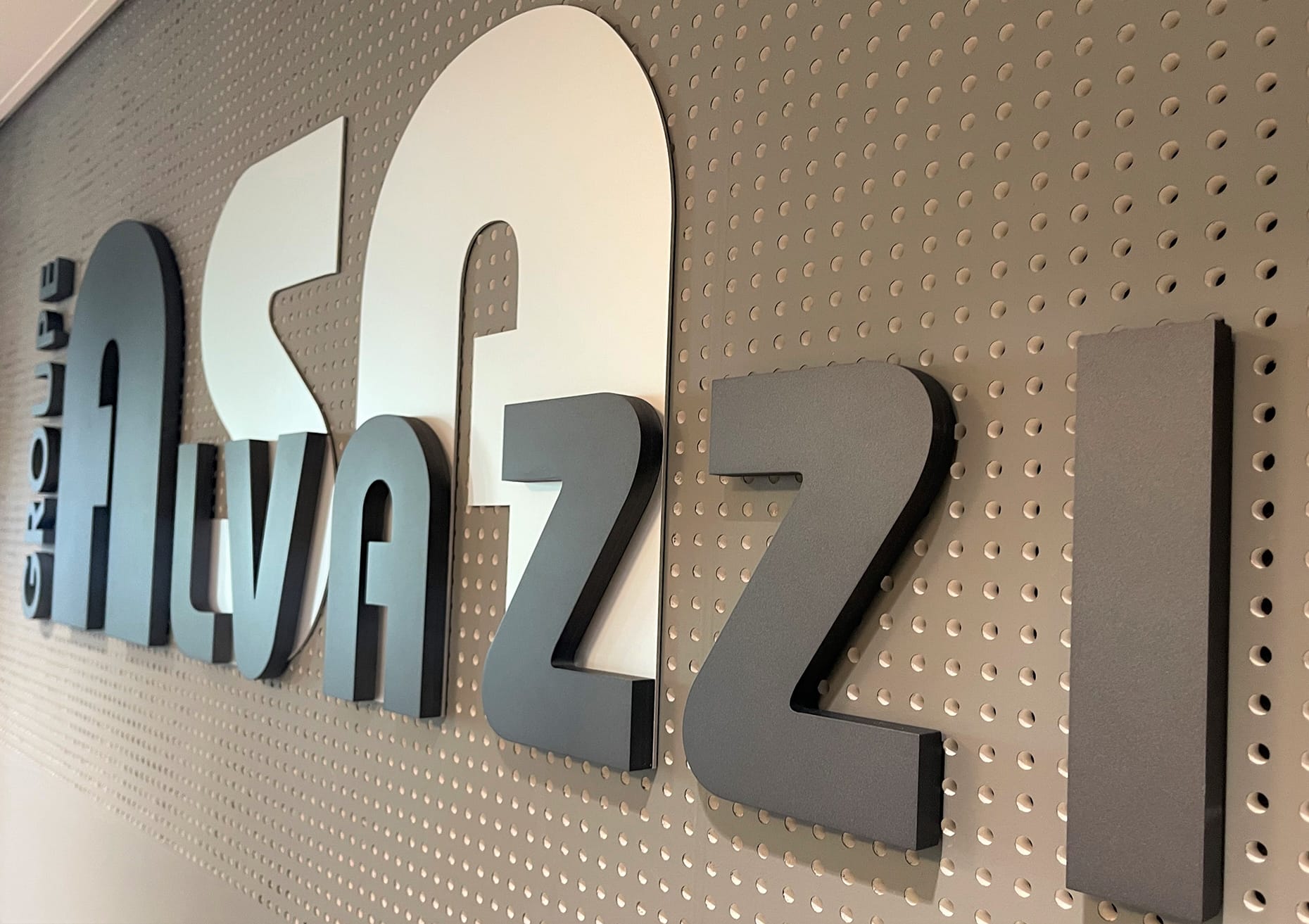 Signalétique intérieure Alvazzi, Romanel