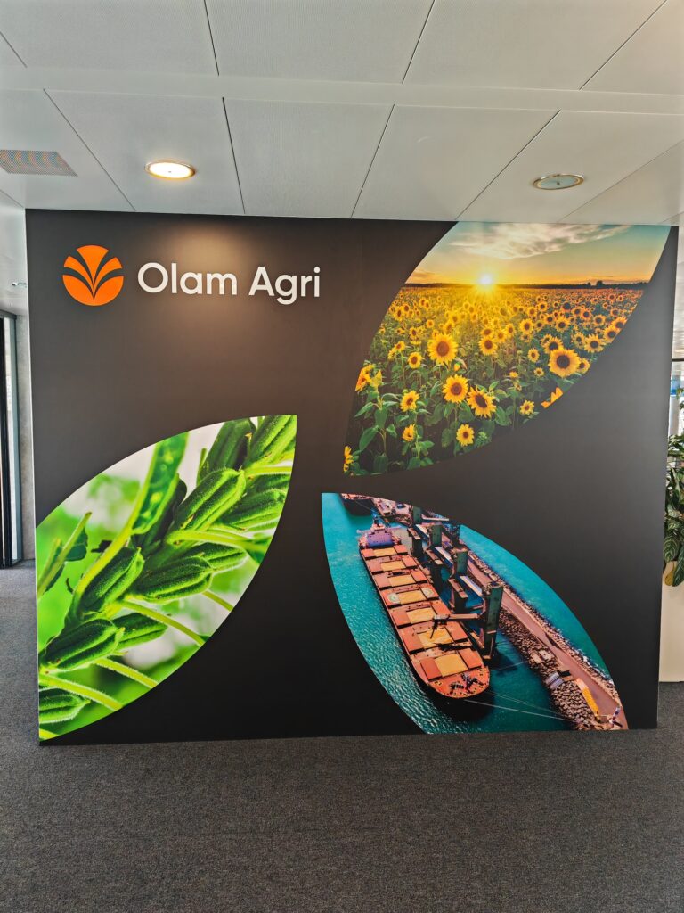 Signalétique pour Olam Agri